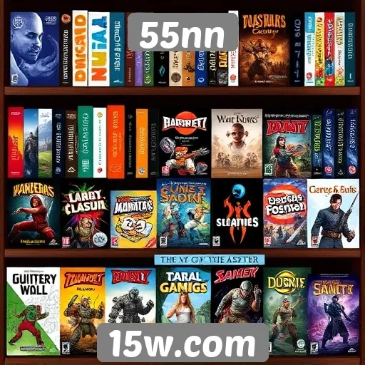 Análise da biblioteca de jogos no 55nn