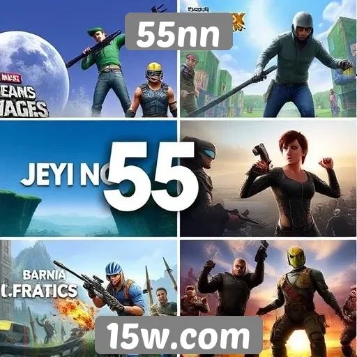 Comparativo de jogos populares no 55nn
